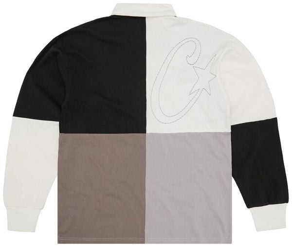 Corteiz Rugby Shirt 'Greyscale'