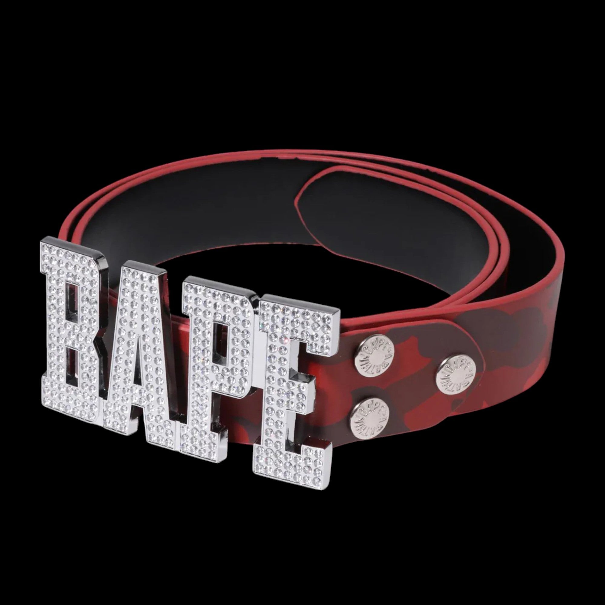 BAPE LEATHER CAMO BELT