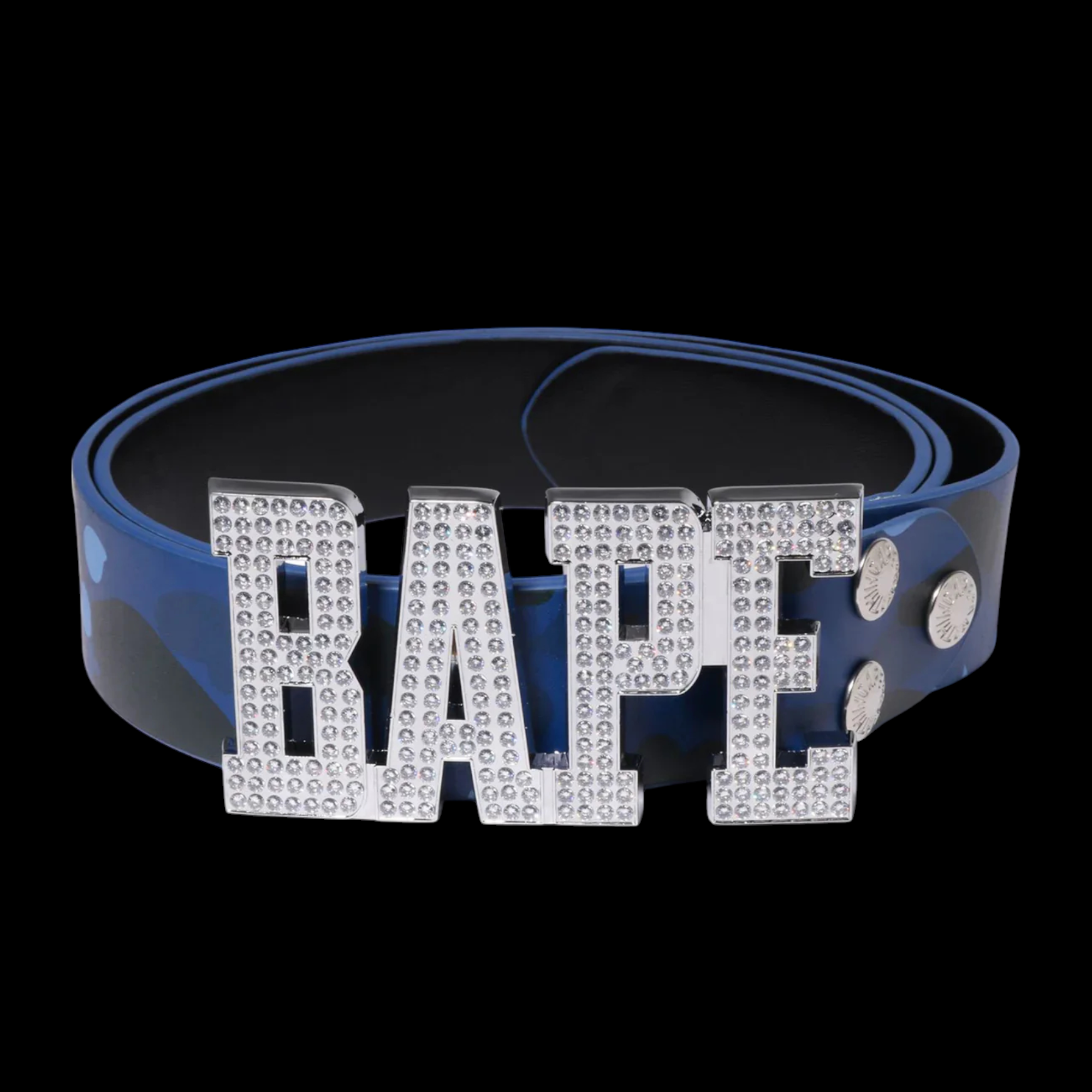 BAPE LEATHER CAMO BELT