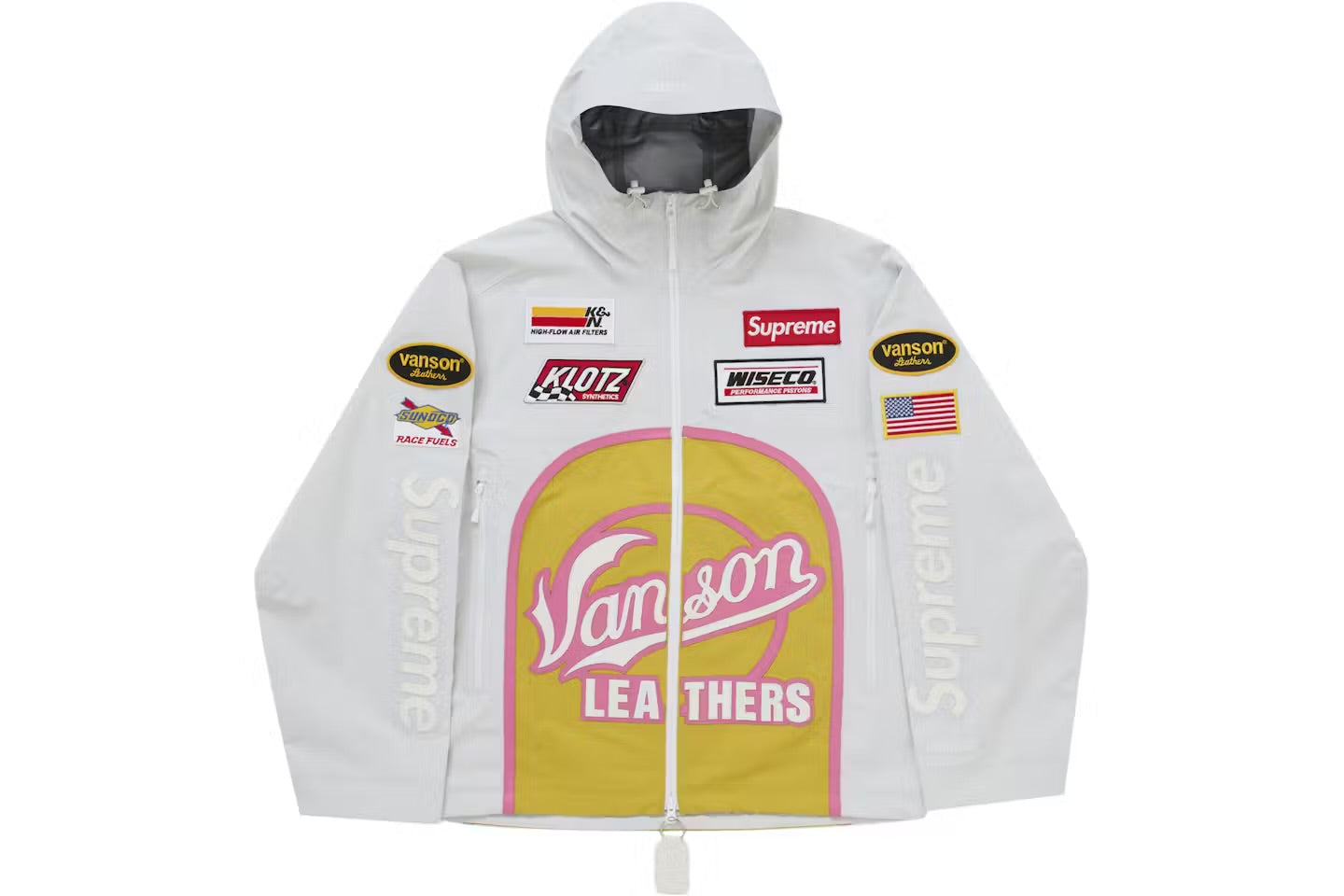 Supreme x Vanson Leathers GORE-TEX Shell Jacket 'Royal'