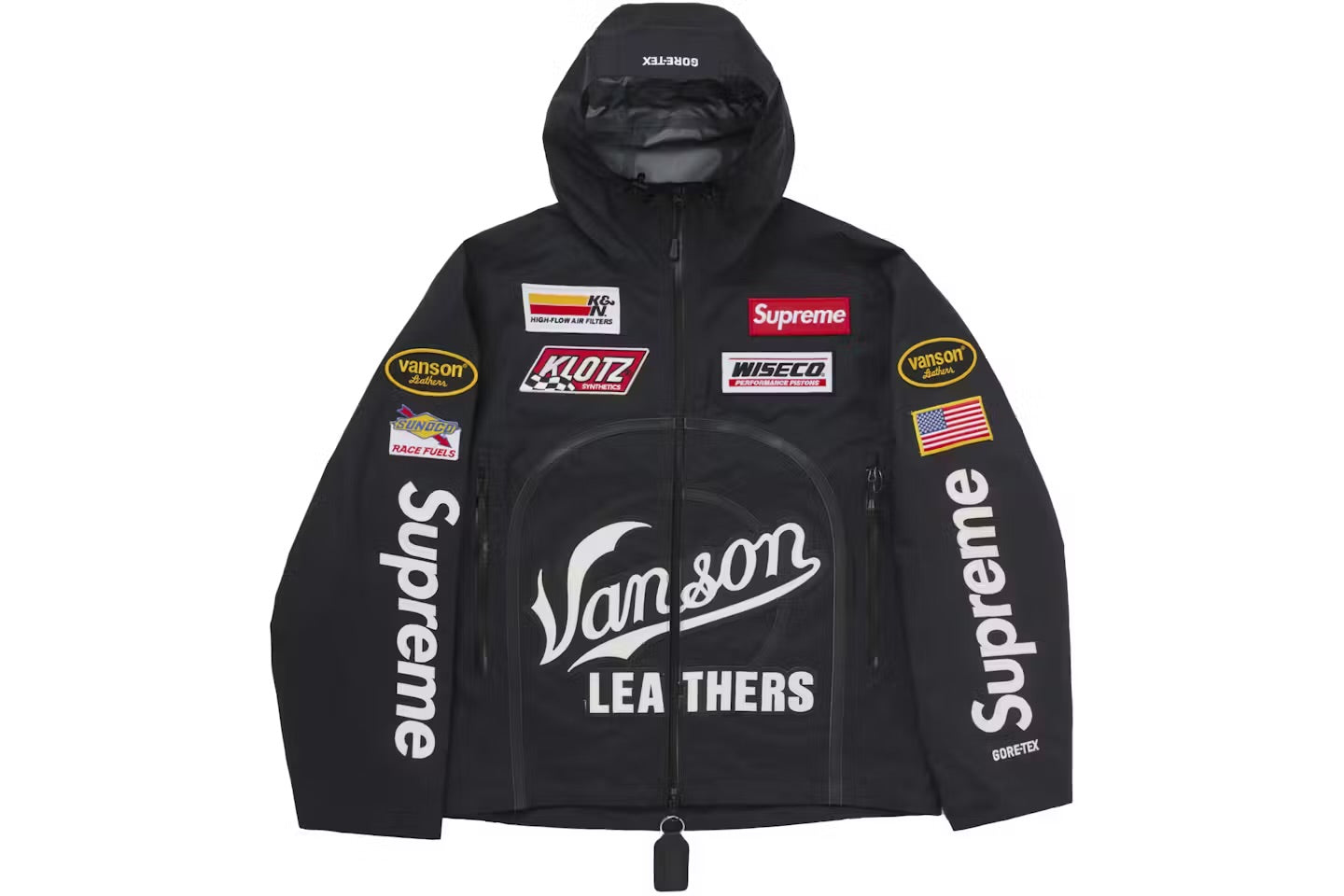 Supreme x Vanson Leathers GORE-TEX Shell Jacket 'Royal'