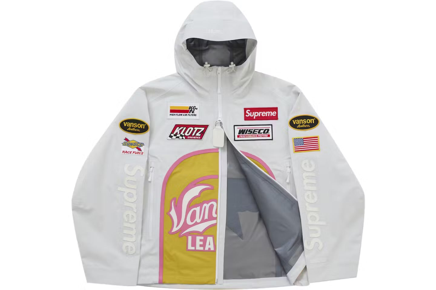 Supreme x Vanson Leathers GORE-TEX Shell Jacket 'Royal'