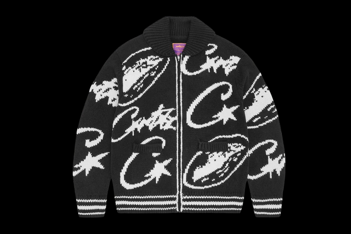 Corteiz VVS Tricot Jacquard Zip