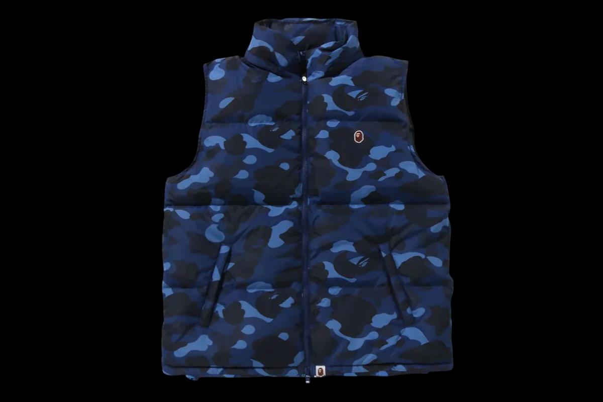 STA CAMO DOWN VEST