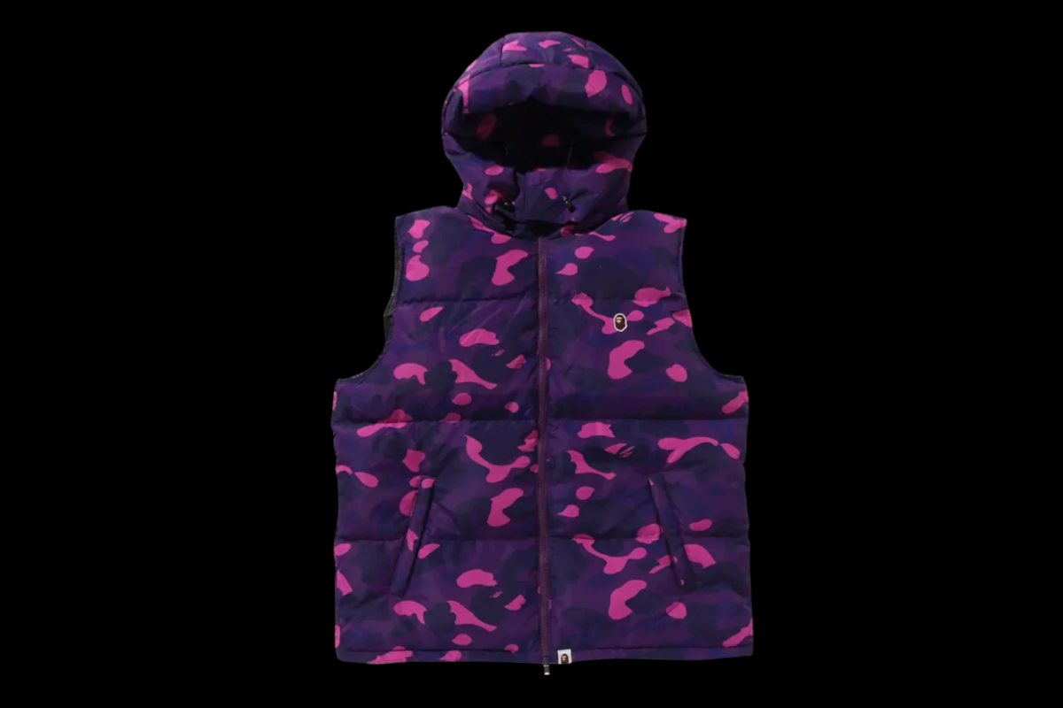 STA CAMO DOWN VEST