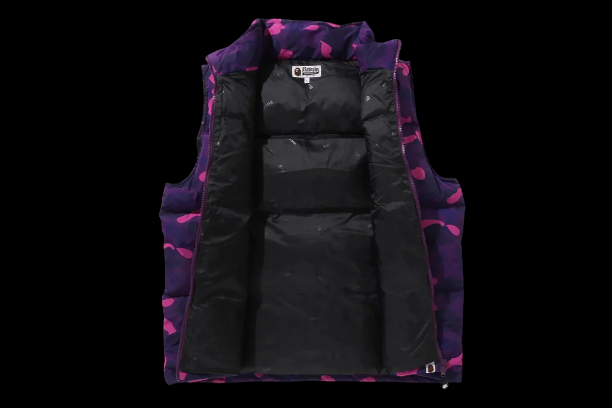 STA CAMO DOWN VEST