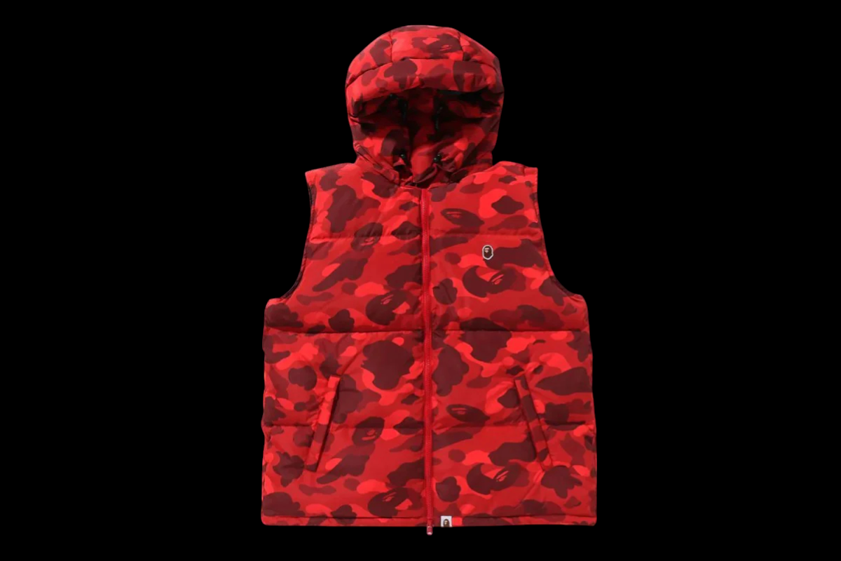 STA CAMO DOWN VEST