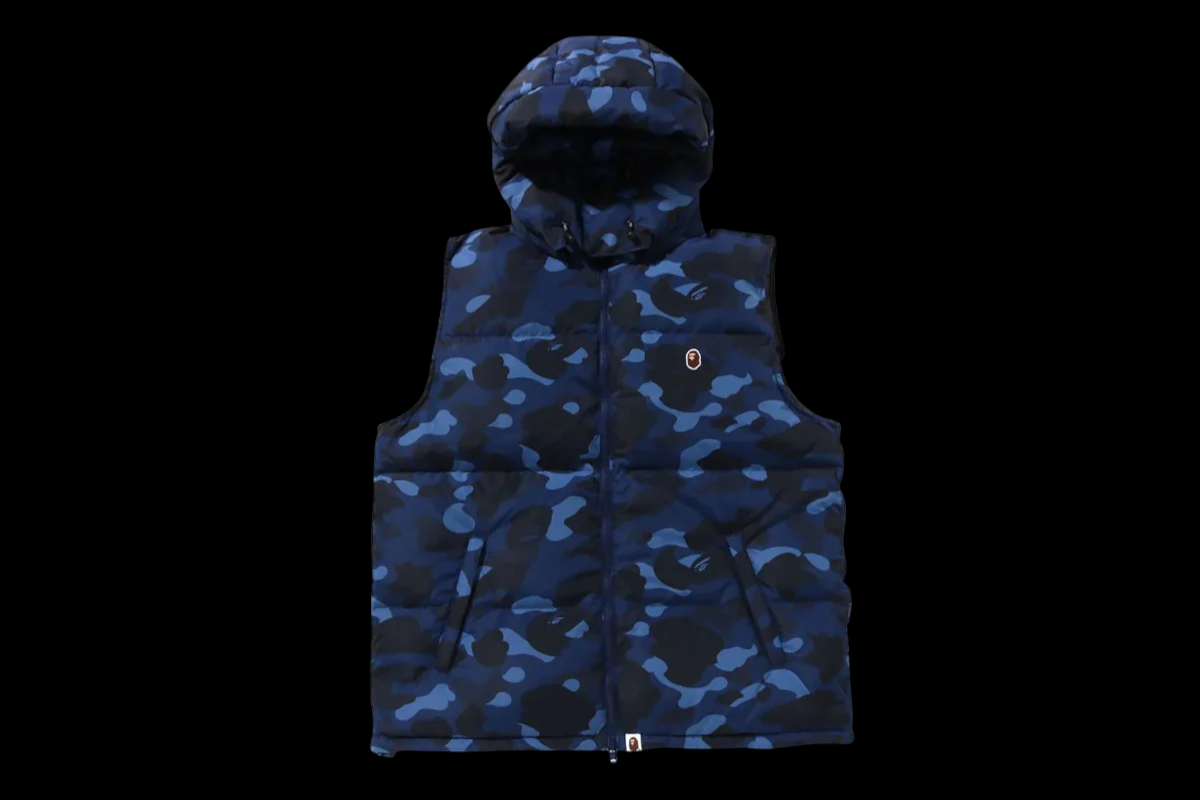 STA CAMO DOWN VEST