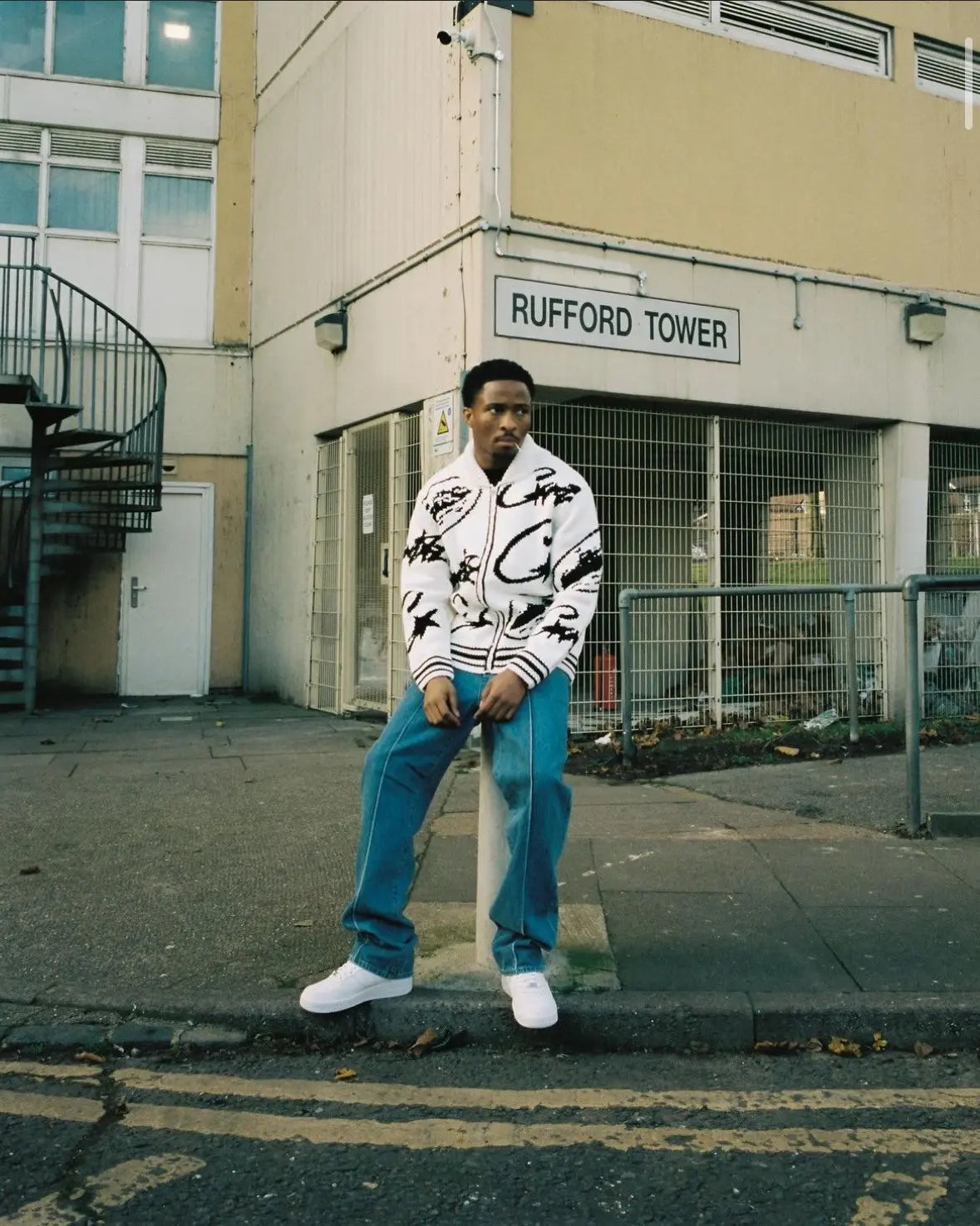 Corteiz VVS Tricot Jacquard Zip