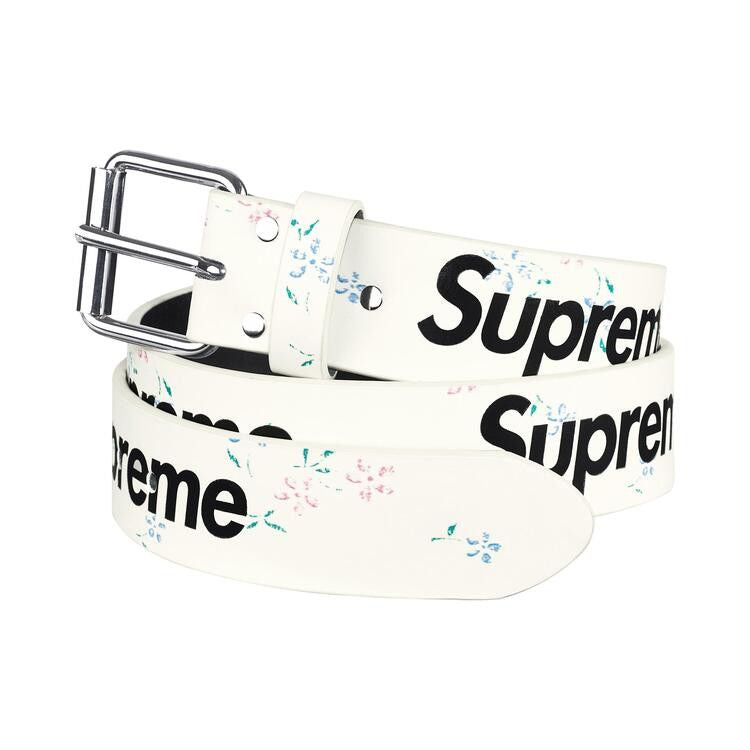 Supreme Repeat Leather Belt