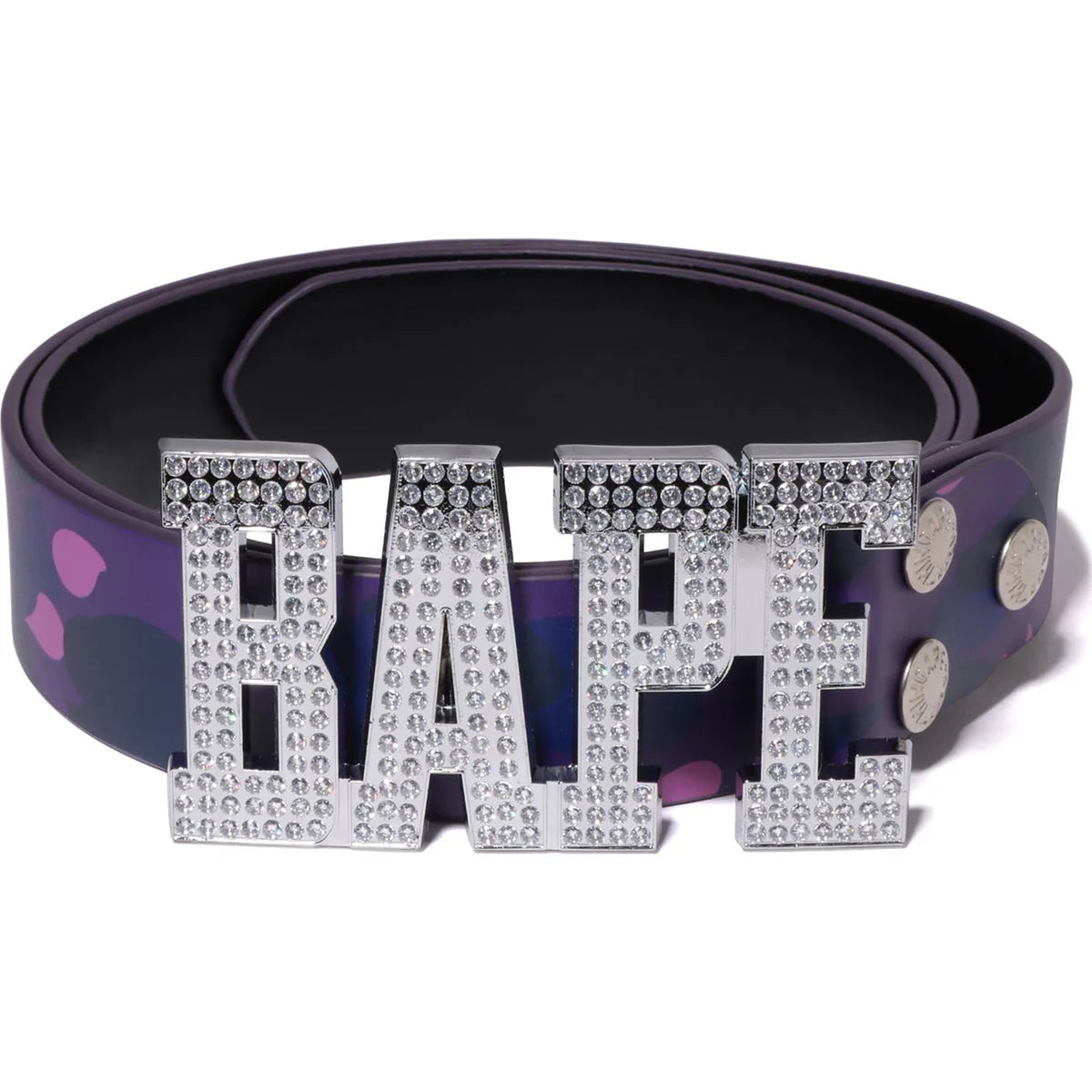BAPE LEATHER CAMO BELT