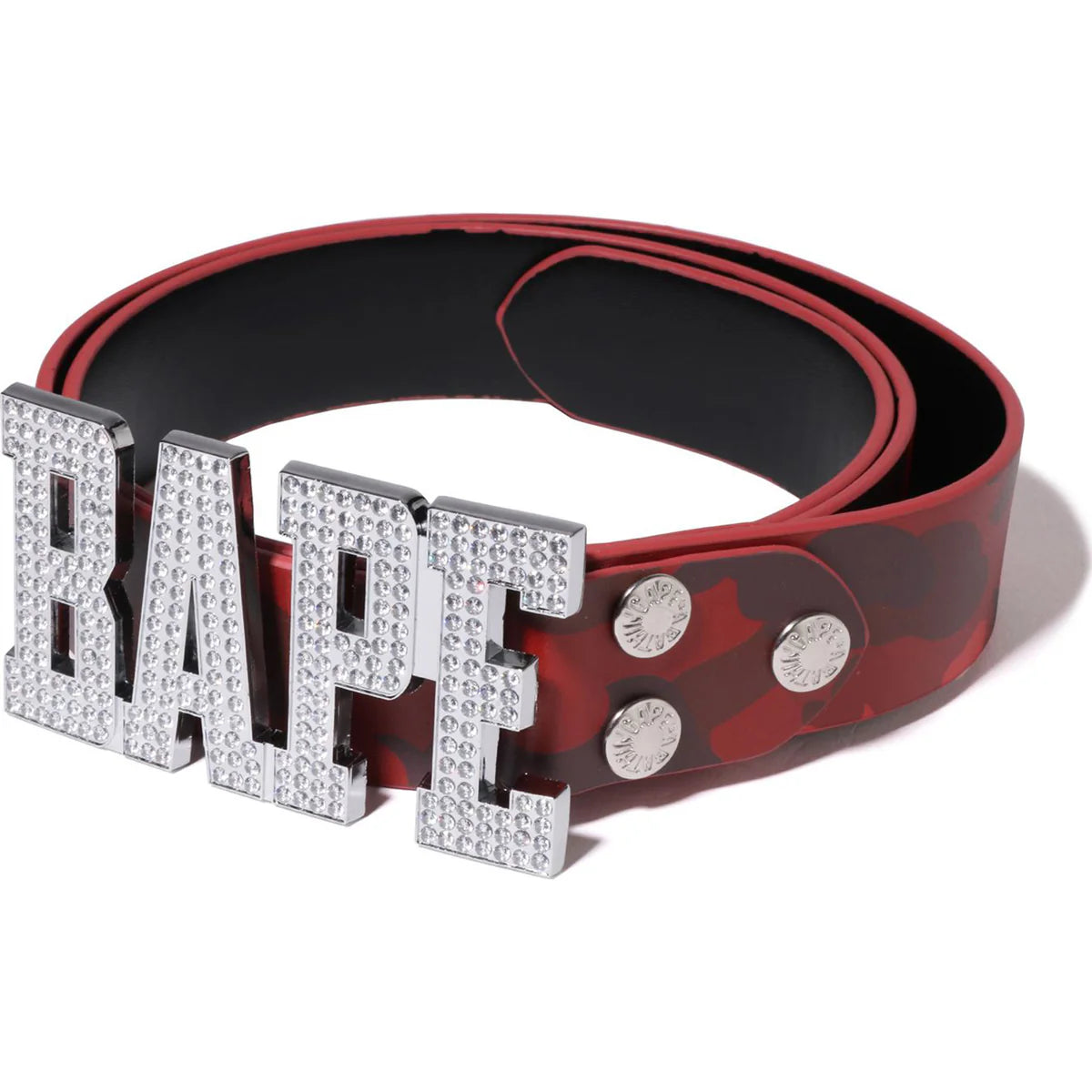 BAPE LEATHER CAMO BELT